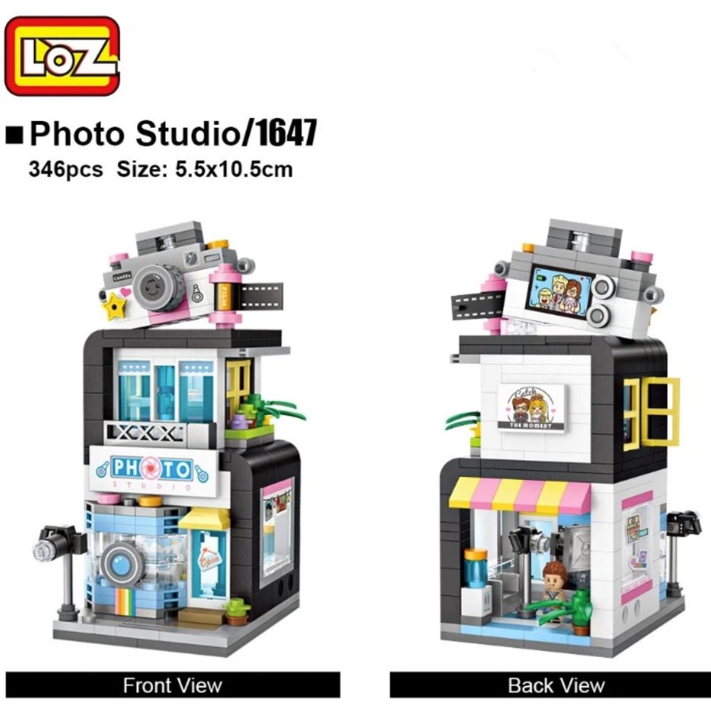 LOZ MINI Blocks - Kids Building Toys Bricks - Photo Studio